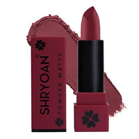 Shryoan Powder Matte Lipstick with Moisturizing and Hydrating Formula | For Every Day Use (3.2g) (Shade-06, Shade-06)