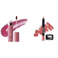 MARS Drip Lip Mist For Women (4.5 Ml) (02-Mulberry Drip) Long Lasting Crayon Glossy Lipstick Up To 12 Hours Stay (3.5 Gm) (12-I Am Fierce)