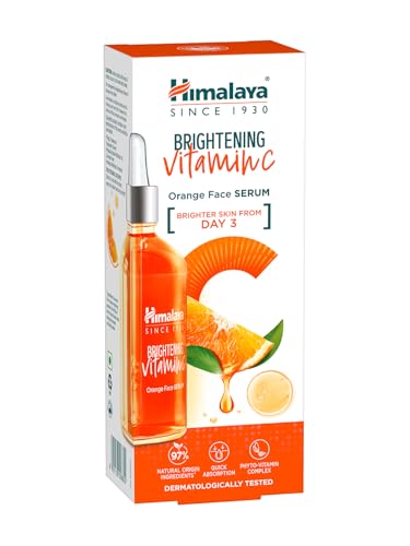Himalaya Brightening Vitamin C Serum I 5X Vitamin C & 10 X Niacinamide I Brighter Skin from Day 3 | 15 ml