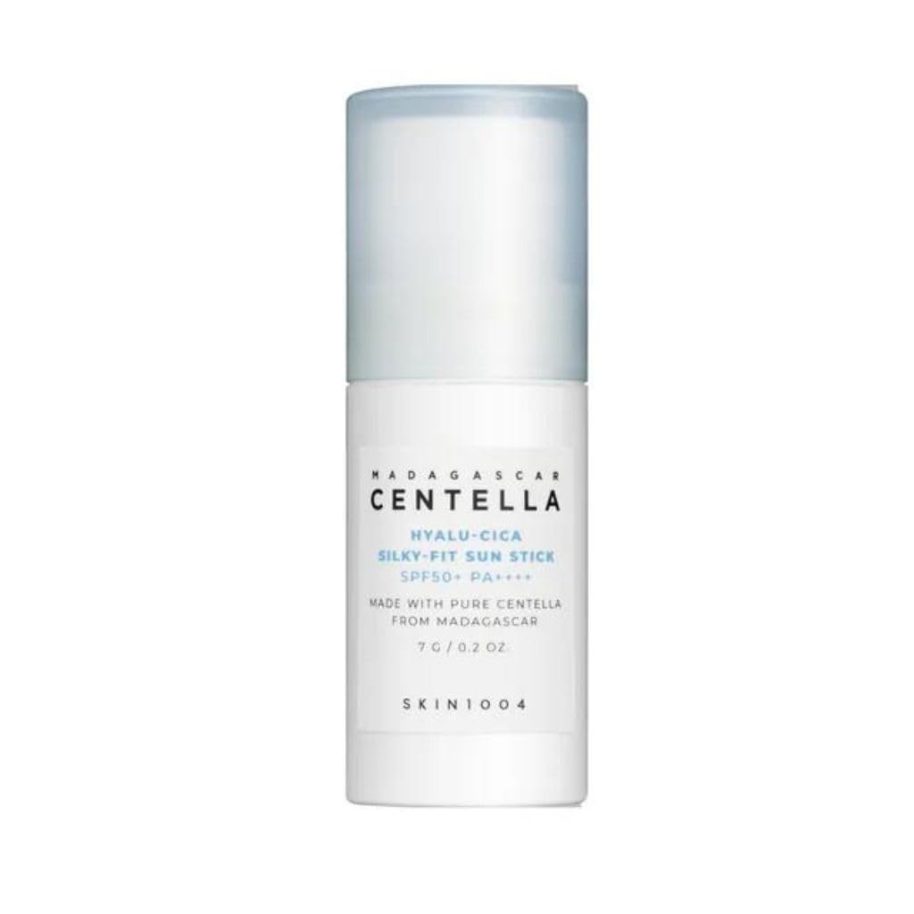 SKIN1004 Madagascar Centella Hyalu-Cica Silky-Fit SPF 50+ PA++++ Sun Stick 7G For Sensitive, Normal, Dry Skin