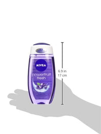 NIVEA Fresh Power Fruit 250ml Body Wash| Shower Gel with Real Fruit Extracts| Pure Glycerin for Instant Soft & Summer Fresh Skin|Microplastic Free |Clean, Healthy & Moisturized Skin