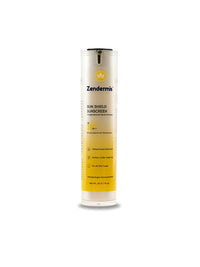 Zendermis Sun Shield Sunscreen, SPF 50 Ultralight Sun Screen Protection Gel Prevents Tanning, Pigmentation & Premature Aging, Water & Sweat Resistant, for All Skin Types [50 gms]