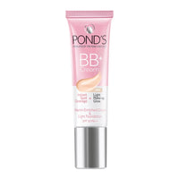 POND's Super Light Gel Oil Free Face Moisturizer 49g, With Hyaluronic Acid & Vitamin E for Daily Use & POND's BB+ Cream, Instant Spot Coverage + Light Make-up Glow, Ivory 9g