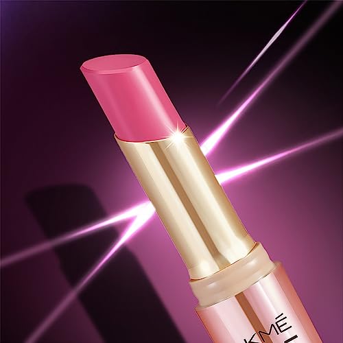 LAKMÉ Glossy Lipstick Pink (High-Shine Finish)