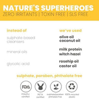 Tuco® Kids Bye, Dull Skin Soap Pack of 6X75gm with Turmeric, Shea Butter & Coconut Oil | Perfect for Dull & Sensitive Skin | Paraben & Sulphate Free | Ages 2-5, 5-10, 10-15 | 6x75gm