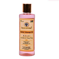 Khadi natural herbal Massage oil men women, 210 ml