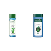 Biotique Bio Kelp Fresh Growth Protein Shampoo, 190ml & Bio Kelp Protein Shampoo For Falling Hair Intensive Hair Regrowth Treatment, 180ml