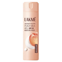 Lakmé Peach Milk Ceramide Lotion Moisturizer with SPF 24 & Hyaluronic for Intense Moisturizing & Skin Protection from UVA/B Rays|With Skin Conditioner| For Dry Skin, Normal Skin & Sensitive Skin 120ml