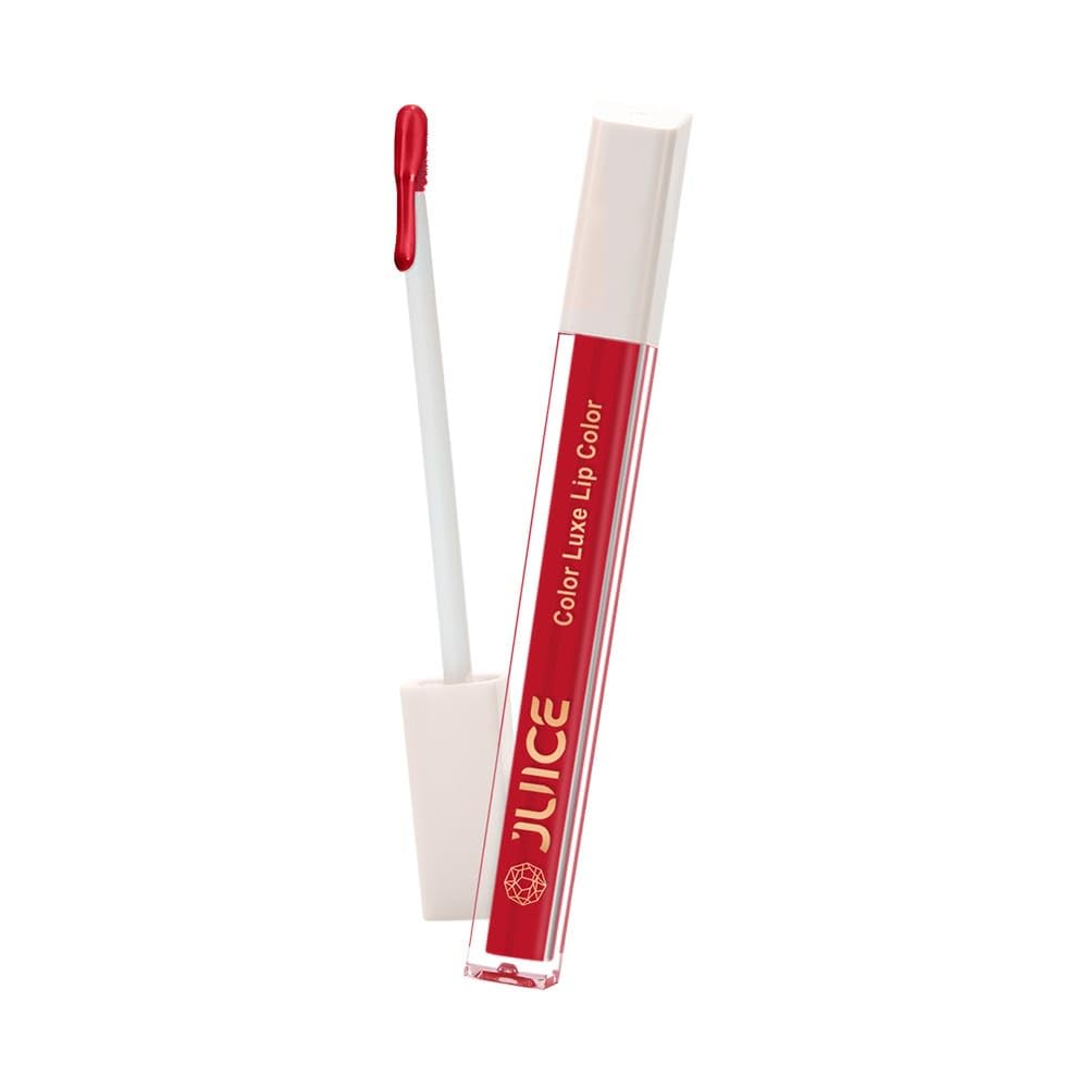 Juice Matte Luxe Lipstick, Vitamin E Enriched, Smudge-Free with Bio Retinol, Moisturizing Lock Technology, SPF 15, Long-Lasting (Red Head - M06)