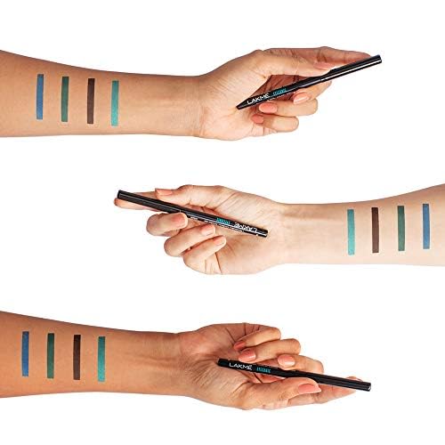 Lakmé Eyeconic Pencil Kajal, Black, Water Proof, Smudge Proof, Lasts Upto 22 Hrs, 0.35g Matte Finish