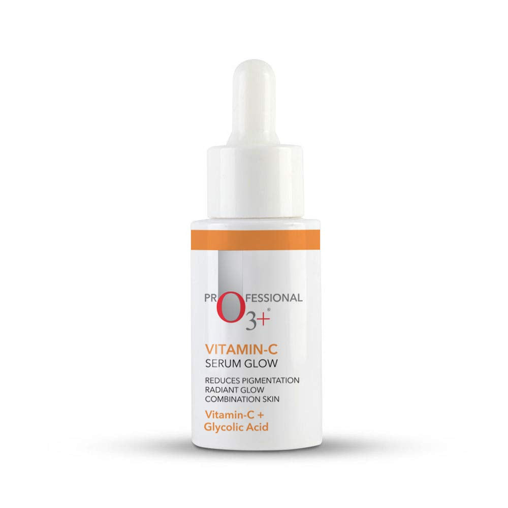 O3+ Vitamin C Face Serum Glow 30ml for Radiant Glowing Skin | Suitable for Combination Skin