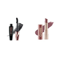 MARS Fabulash Volumising Mascara & MARS Creamy Matte Long Lasting Lipstick for Women Combo