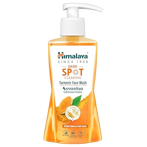 Himalaya Dark Spot Clearing Turmeric Face Wash| Reduce dark spots in 7 days | Organically sourced & Cold-pressed turmeric 200ml