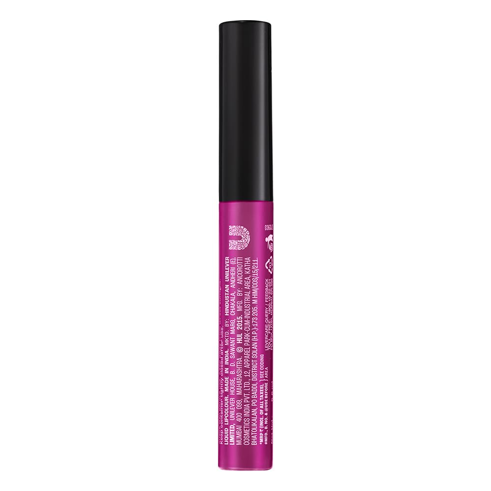 Lakmé Forever Matte Liquid Lip, 16Hr Lipstick, Lightweight & Transferproof - Pink Trip 5.6Ml