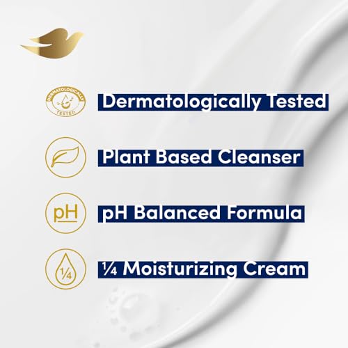 Dove Cream Beauty Bar - Soft, Smooth, Moisturised Skin, 3x125 g