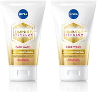 NIVEA Luminous Even Glow Face Wash 100ml (Pack of 2)