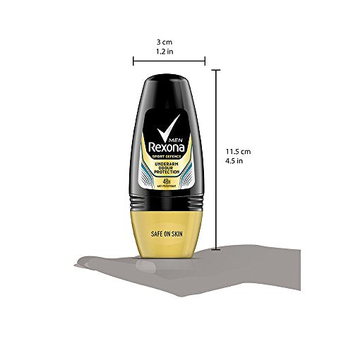 Rexona Sport Defence Underarm Protection Roll On for Men, 50ml