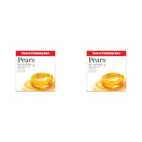 Pears Pure & Gentle Soap Bar (Combo Pack of 16) - With Glycerin for Soft, Glowing Skin & Body, Paraben-Free Body Soaps For Bath Ideal for Men & Women