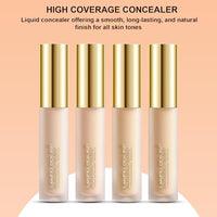 Lakyou Beauty High Coverage Liquid Concealers | Lightweight | Full Coverage | Smooth Finish | Long Lasting | Shade-03(Natural Beige) | 5.5ml