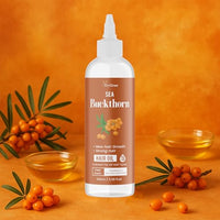 TryOnes Sea Buckthorn Hair Oil | With Bhringraj, Brahmi & Castor Oil | Nourishes Scalp, Stimulates Hair Growth & Adds Shine – 100ml
