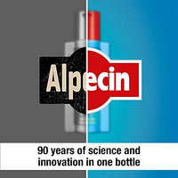 Alpecin Hybrid Shampoo 1x 375ml | Natural Hair Growth Shampoo for Sensitive and Dry Scalps | Energizer for Strong Hair | Hair Care for Men