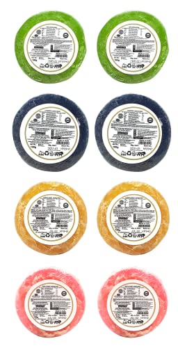 Khadi Pure Herbal Loofah Soaps (Combo of 8 pcs) (8 x 100g)