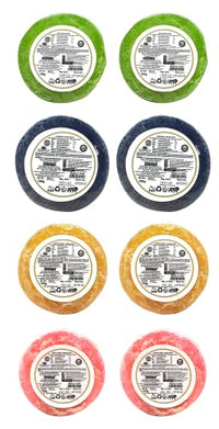 Khadi Pure Herbal Loofah Soaps (Combo of 8 pcs) (8 x 100g)