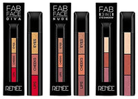 RENEE Fab Face Nude & Diva - 3 in 1 Makeup Stick & Eyeshadow Enriched