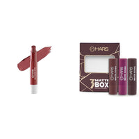 MARS Matte Super Stay Lipstick |(2.6 gm) (02-TREASURE) Matte Box Set of 3 Lipsticks for Women | Long-Lasting | Smooth Finish | Moisturising | One Swipe Pigmentation (3x3.2 gm) (06-All Rounder)