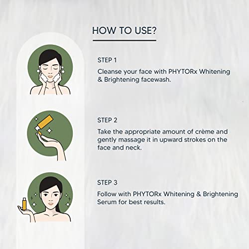 Lotus Professional PHYTORx WHITENING & BRIGHTENING CREAM SPF 25 | PA+++ | Radiant skin | Even skin tone | Pigmentation | Paraben Free | 50g