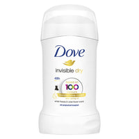 Dove Unisex Invisible Dry Stick Anti-Perspirant Deodorant Roll On 40Ml (black), Pack Of 1