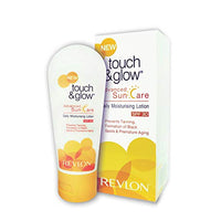 Revlon Touch and Glow Advanced Sun Care Daily Moisturising Lotion Spf 30, White, 50 ml