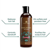 Avimee Herbal Shakuntala Daily Use Hair Cleanser | For Silky Hair | With Aloe, Apple Cider, Rice & Keratin Protein | Sulphate & Paraben Free Shampoo For Men & Women | 200 ml