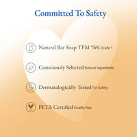 Softsens Naturally Glowing Skin Cream Bar Soap | Parabens, Sulphates Free Soap Pack of 3 (100g x 4)