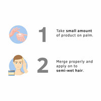 USTRAA Hair Cream for Men - 2 x 100g - For Daily Use with Light Hold- Style & nourishment | Wheat Germ Oil | Wild Flax Seed Extracts | Moisturizes Hair | Non-sticky, Sulphate & Paraben FREE (Set of 2)