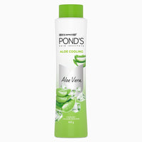 POND'S Aloe Cooling Powder, 400g, for Comfortable and Cool Skin in Summer, with Goodness of Aloe, 3X Instant Cooling, Long-Lasting Fragrance