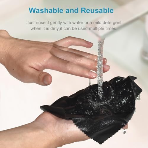 Mcyye 8 PCS Microfiber Cleaning Cloth for Glasses (6"x7"), Premium Eyeglass Cleaning Cloth, Lens Wipes Cloth for Electronics, Glasses, TV Screen, Cell Phone and Laptop, Cleaning the Screens Works Well