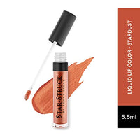STARSTRUCK BY SUNNY LEONE Glossy Liquid Lip Color, Shimmer Orange | Highly Pigmented, Hi-Shine & Non-Sticky Formula | Lip Gloss For Girls, Women | Stardust