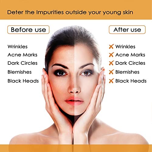 NutriGlow NATURAL'S Advanced Pro Formula Papaya Facial Kit, For Glowing Skin - 10gmx6 Each, Pack of 2