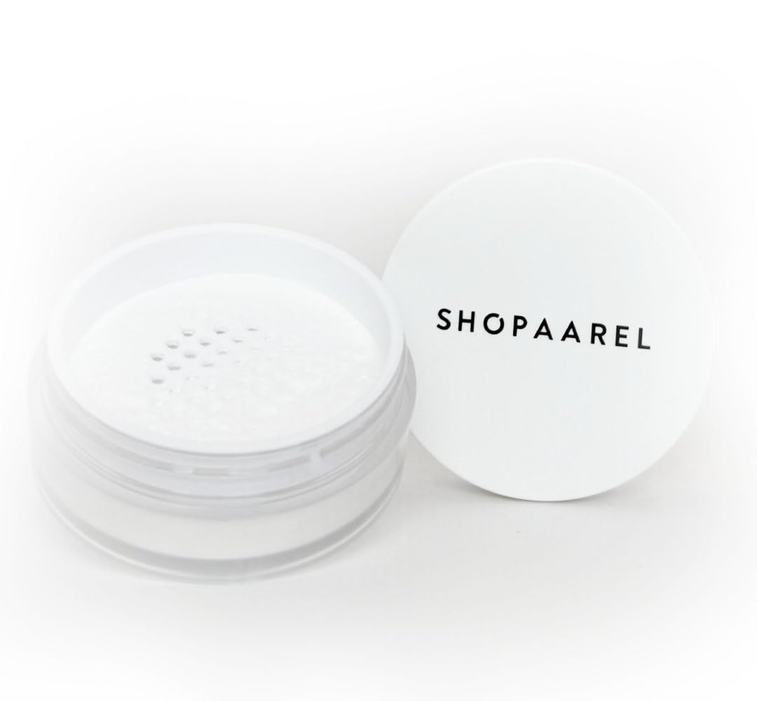 SHOPAAREL Flawless Fixing Powder Controls Shine, Mineral Based Formula (White (01))