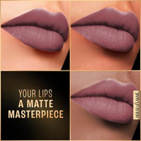 LAKMÉ Forever Matte Liquid Lip, 16hr Lipstick, Lightweight & transferproof - Pink Dust 5.6ml