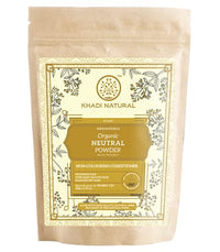 KHADI NATURAL Organic Neutral Powder Pack of 2 (Net Qt. 2x100) 200gm