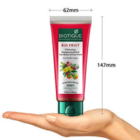 Biotique Fruit Brightening Depigmentation and Tan Removal Face Pack| Ayurvedic and Organically Pure| Tan Removal Face Pack for All Skin Types|100% Botanical Extracts| 100gm (Pack of 3)