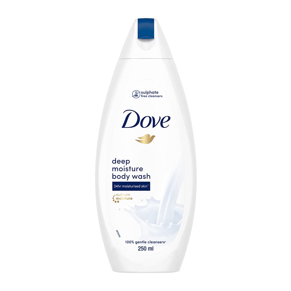 Dove Deeply Nourishing Body Wash|| With Moisturisers For Softer|| Smoother Skin|| 250 ml