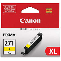Canon CLI-271XL Yellow Ink Tank Compatible to MG6820, MG6821, MG6822, MG5720, MG5721, MG5722, MG7720, TS5020, TS6020, TS8020, TS9020, CLI-271 XL Yellow, XL Ink Tank