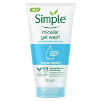 Simple Water Boost Micellar Facial Gel Wash Sensitive Skin 5 oz