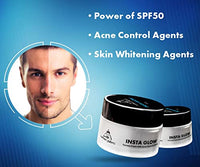 UrbanGabru Insta Glow Fairness Cream with Anti pimple and SPF 50 - No Parabens or Sulphates