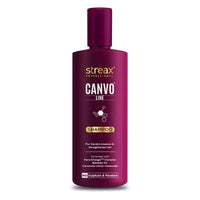 Streax Professional Canvoline Shampoo 300ml & Conditioner 240 ml Combo Pack of 2 (for Straightening Hair)