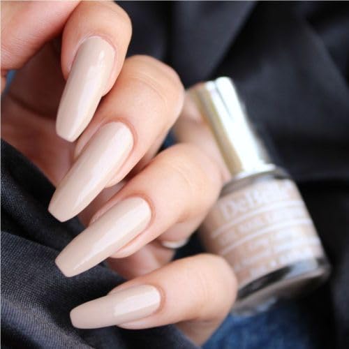 DeBelle Creme Finish Gel Nail Polish Victorian Beige (Beige), 8 Ml-Enriched With Natural Seaweed Extract, Cruelty Free, Toxic Free