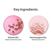 POND'S Bright Beauty Mineral Clay Vitamin B3, 4X Oil Absorbing, Brightening, For Oil Free Instant Glow, Face Wash 90 g